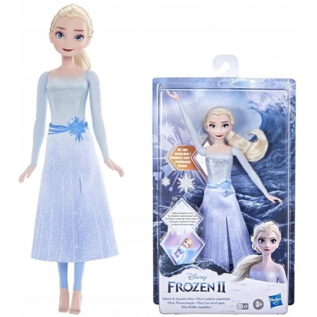 Lalka Elza Wodna Magia świeci Frozen Kraina Lodu 2